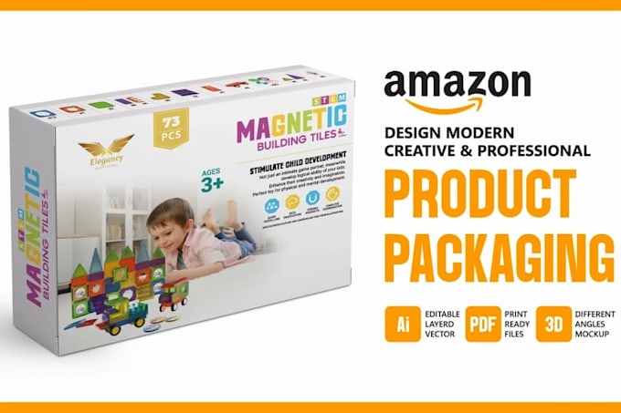 Do 3d product label rendering, packaging box cgi mockup product mailer ...