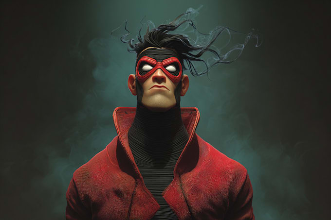 draw you a superhero character
