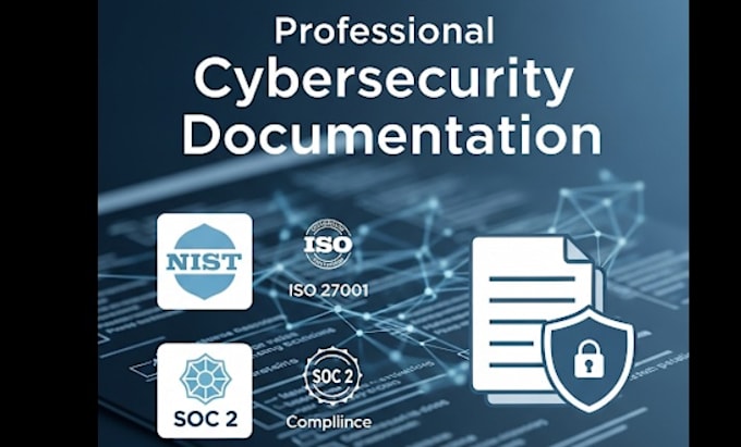 create nist, iso, soc cybersecurity compliance documentation