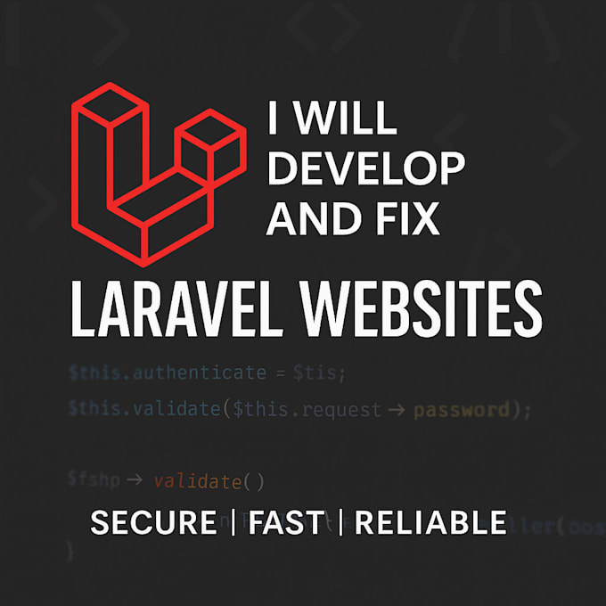 fix, customize or develop your laravel PHP application fast