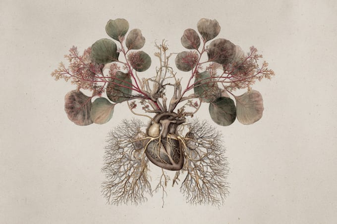 do botanical and anatomical scientific illustrations