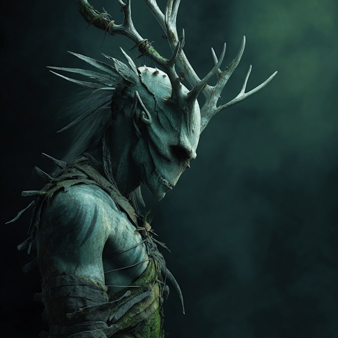 paint your dark fantasy creature