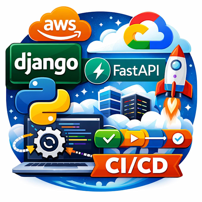 build a scalable django or fastapi backend with gen ai for you