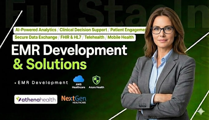 develop a custom saas development emr ehr with ai