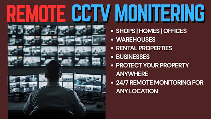 monitor your cctv live feed and alert you about any security issues