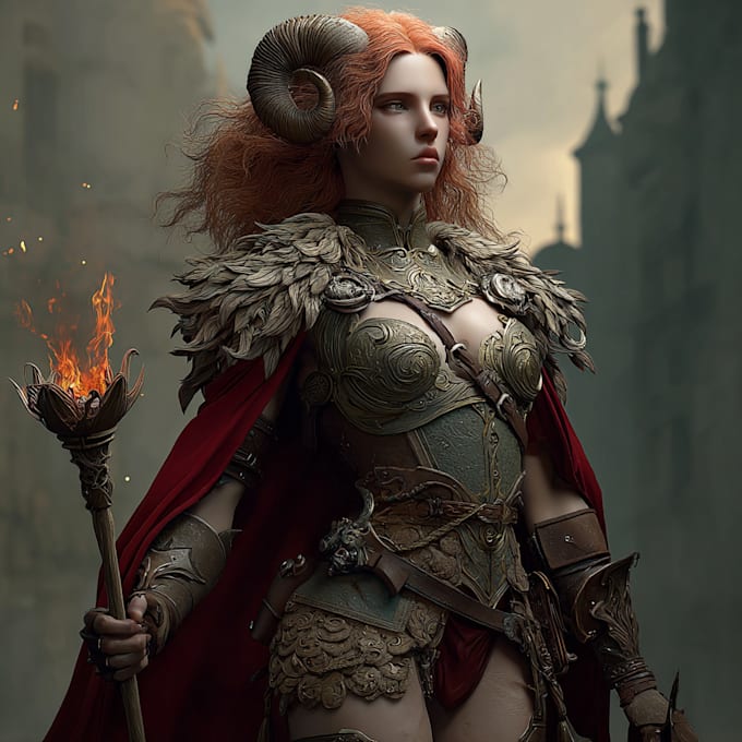 illustrate stunning fantasy concept art
