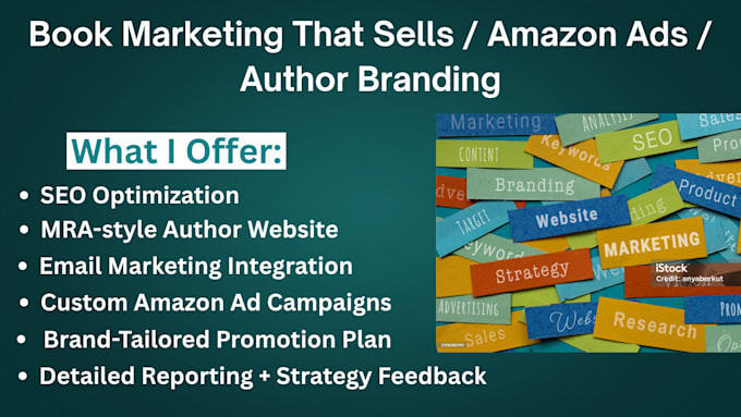 book marketing with amazon ads and brand focused promotions
