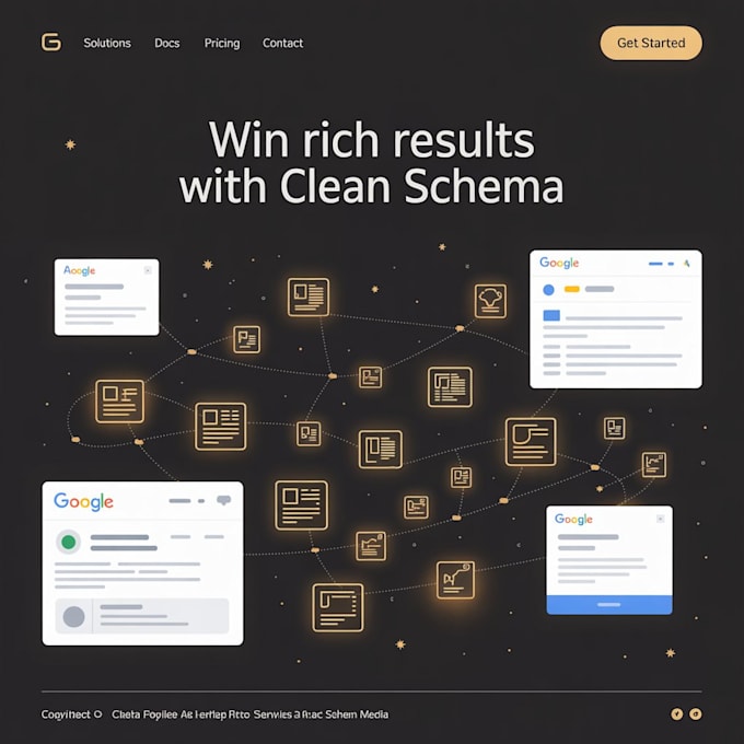add schema markup to improve your rich snippets