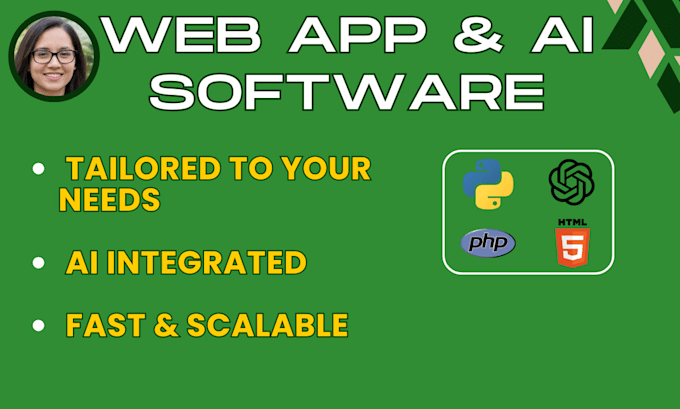 create ai web app, full stack website for create your idea
