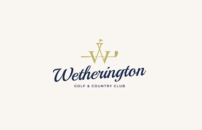 design golf country club logo