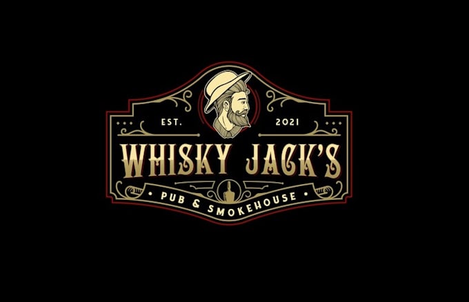 design awesome whisky jack logo