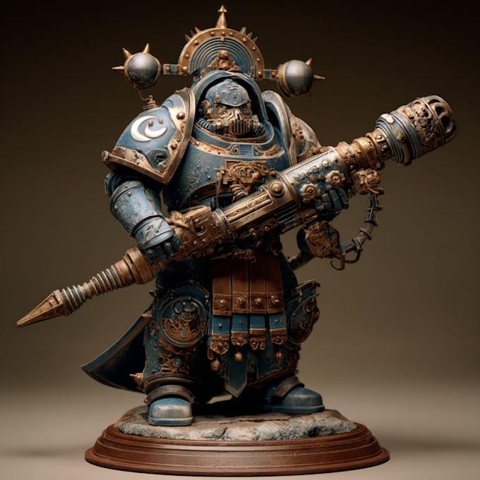customize your 3d warhammer 40k, aos, dnd or other miniature models