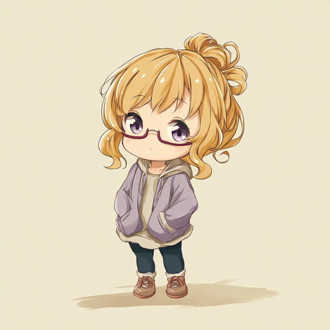 do chibi anime character or fanart
