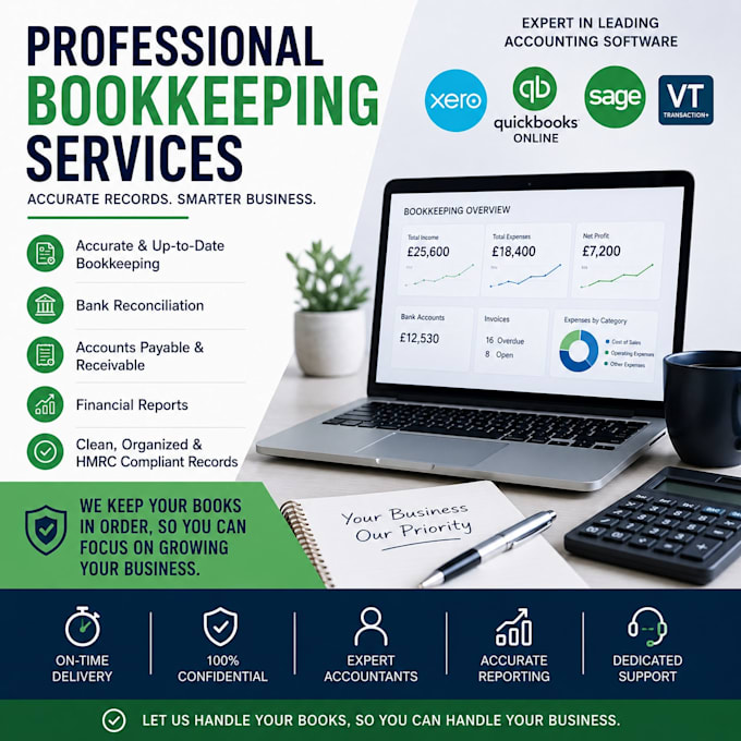 do bookkeeping and accounts for UK companies