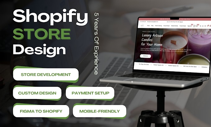 design redesign a professional and profitable shopify store