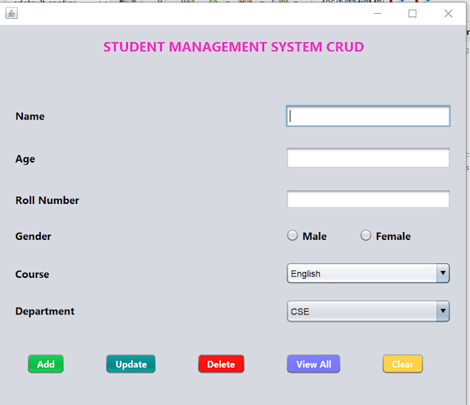 develop java desktop applications using oop, swing and mysql database