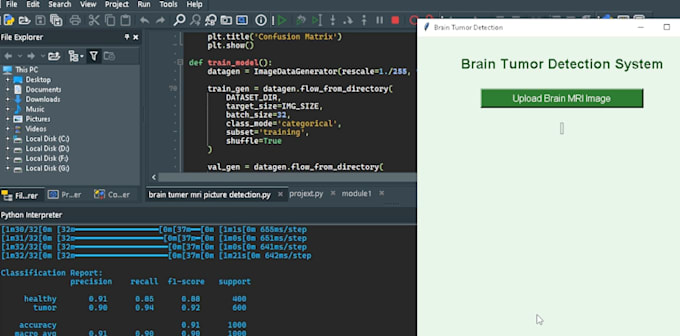 develop ai model in python