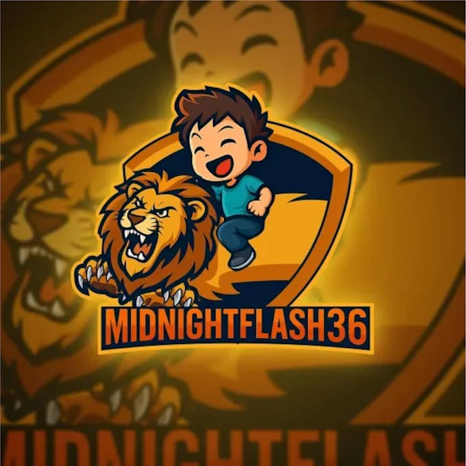 create a modern vintage gaming mascot and business logo for your brand