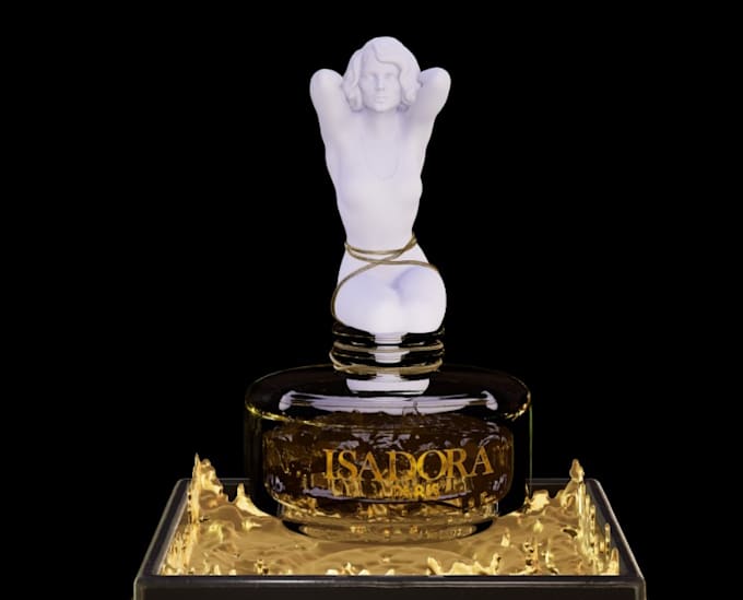 create 3d figurine model for product sculpture,cnc printing,3d product rendering