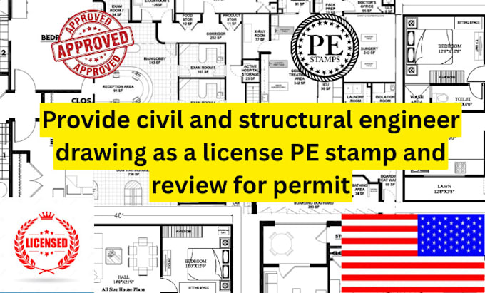 license architect structural engineering pe stamp in vermont wisconsin virginia