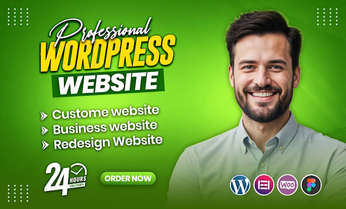 develop a business wordpress or a custom wordpress website