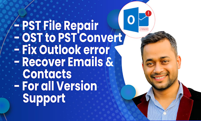 fix any outlook error, repair pst, or convert ost files
