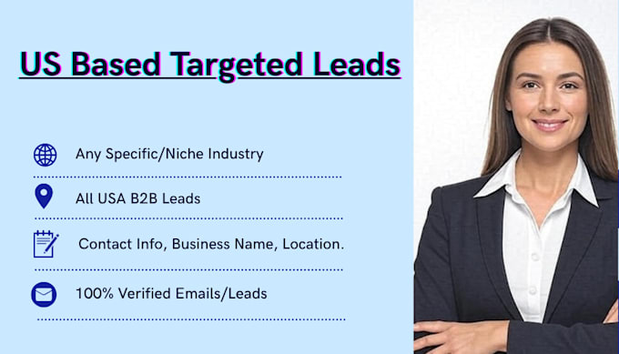 Provide us b2b leads for all industries with verified emails by ...