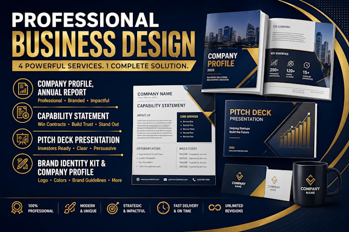 design a professional capability statement for your business