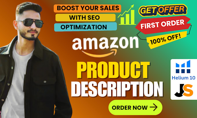 write SEO optimized amazon product descriptions