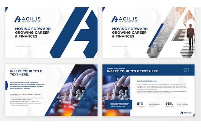 do powerpoint redesign, powerpoint deck, pitch deck design, canva  in you