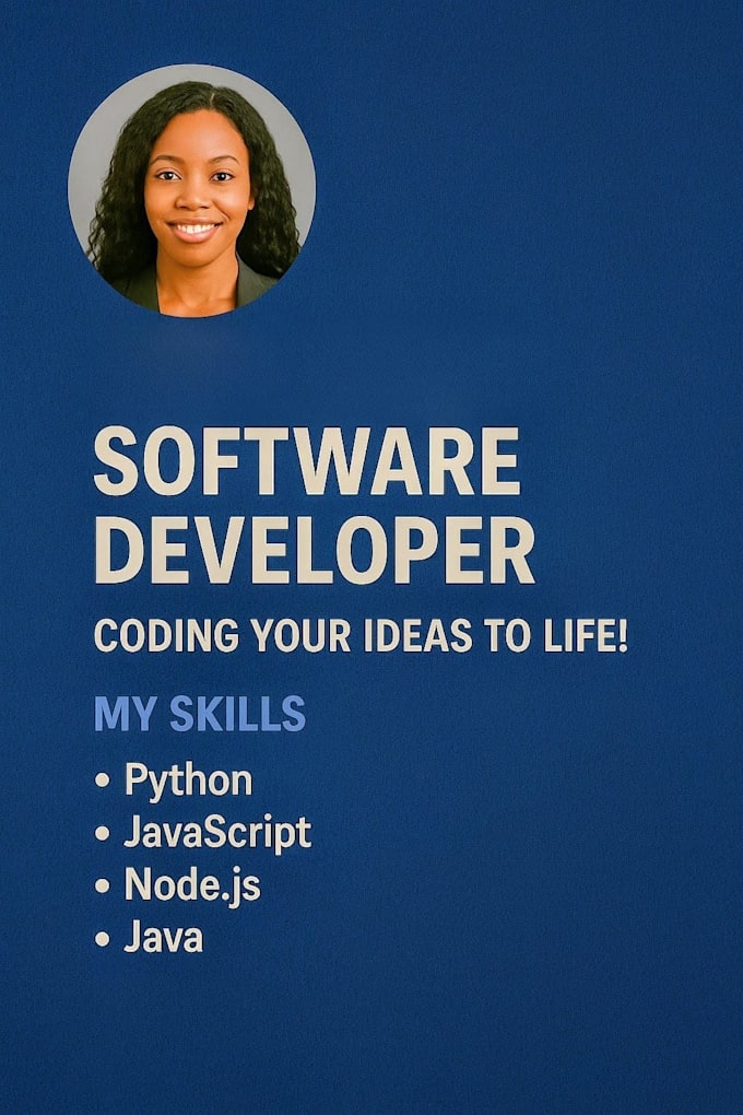 do custom ai software, full stack web application developer, software developer
