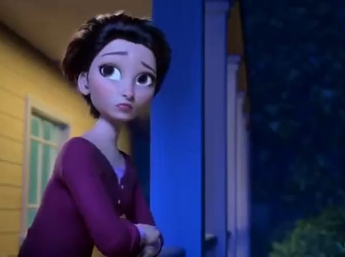 3d christmas animation, disney pixar style animation, 3d short film, 3d series