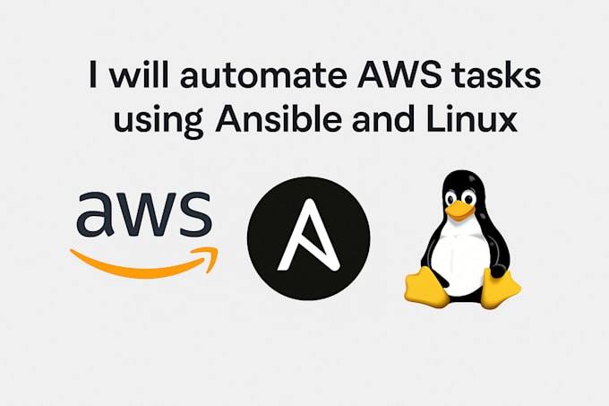 automate AWS task using anisble and linux
