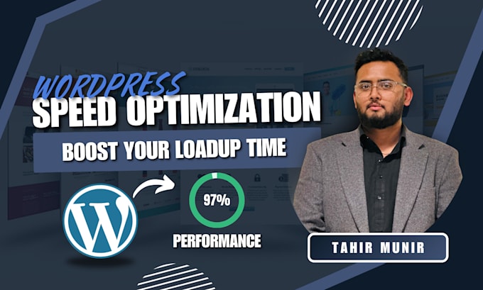 do wordpress website speed optimize improve web vitals, and loading time