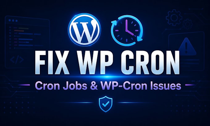 fix wordpress cron jobs and wp cron issues