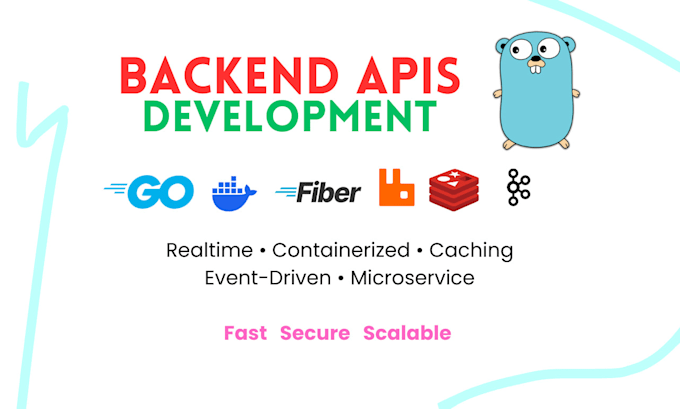 fix or develop scalable golang backend web app, rest apis