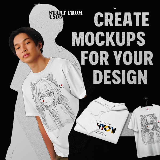 create mockup for your design