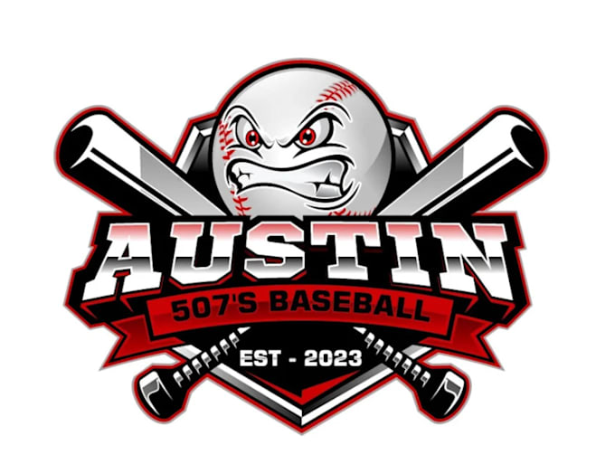 design graceful baseball logo