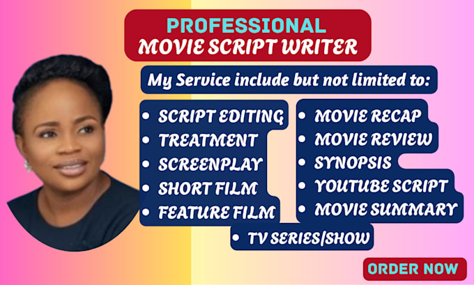 turn novel to script rewrite film script TV plot script doctor ghostwriter