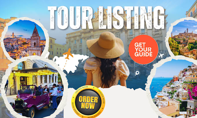 list and optimize your tours activities on getyourguide