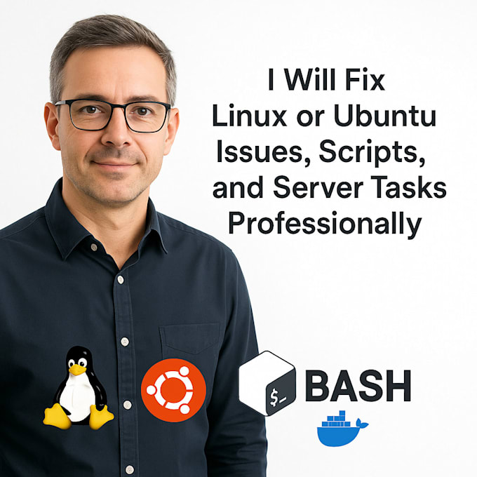 fix linux or ubuntu issues, scripts, and server tasks professionally