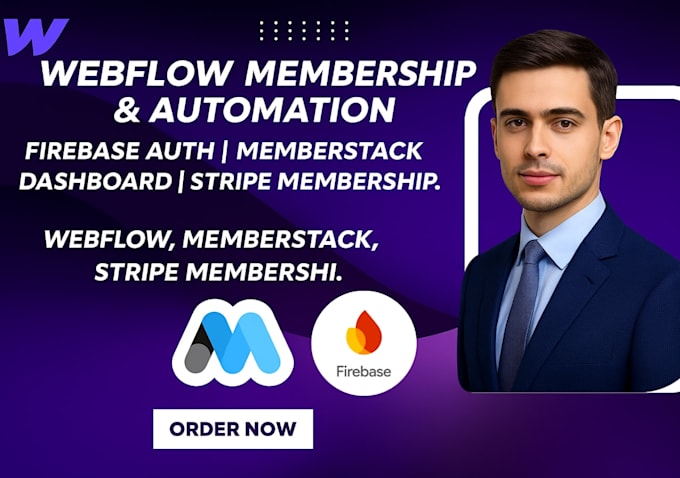 Setup webflow login system with memberstack for paid users saas ...