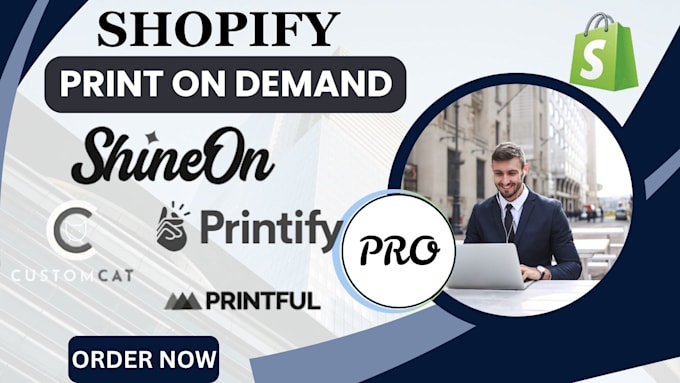 cruixie print on demand shopify store, setup print on demand