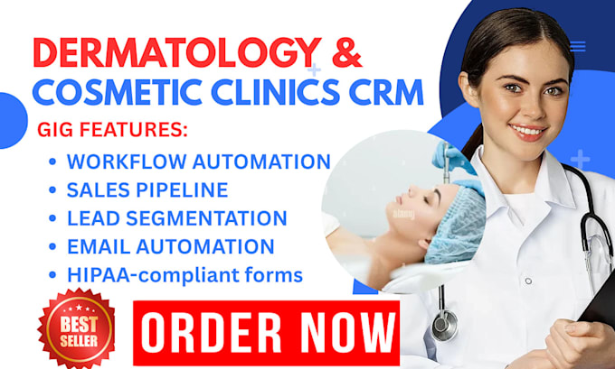 setup healthcare dermatology clinics oncology skincare medical spa cosmetic crm