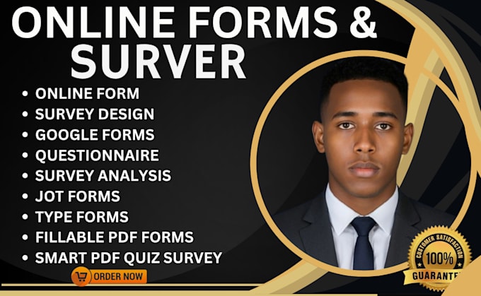 create jotform, typeform, google forms automation surveys, quiz lead generation