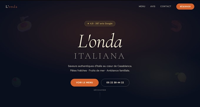 build a landing page for your business