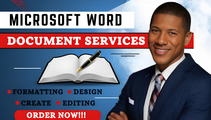 format, edit, design, create microsoft word document
