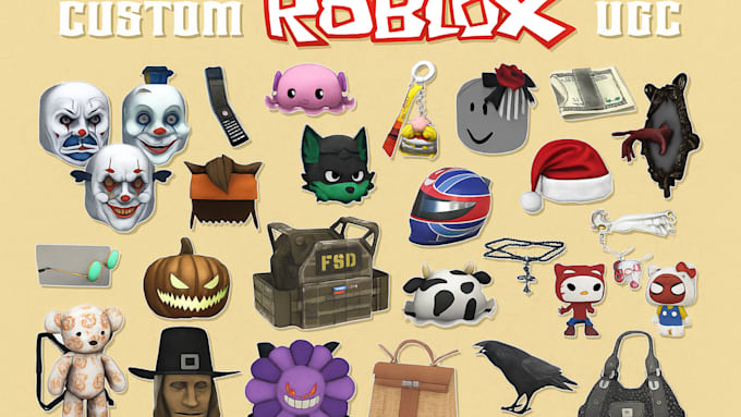 create roblox ugc hats, accessories, layered clothing roblox model
