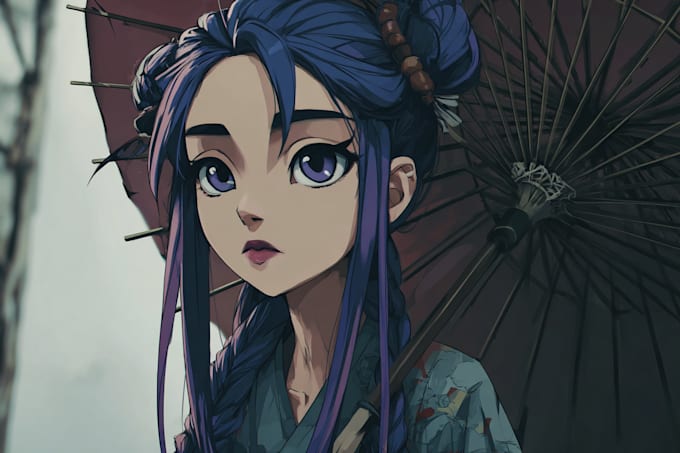 draw characters in anime or manga art