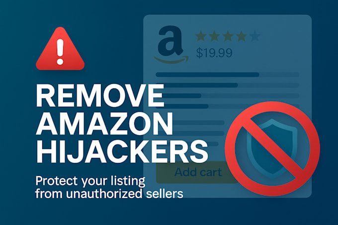 remove hijackers in 1 day and protect your amazon listing